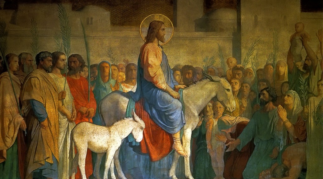 Christ's entry into jerusalem by hippolyte flandrin c. 1842